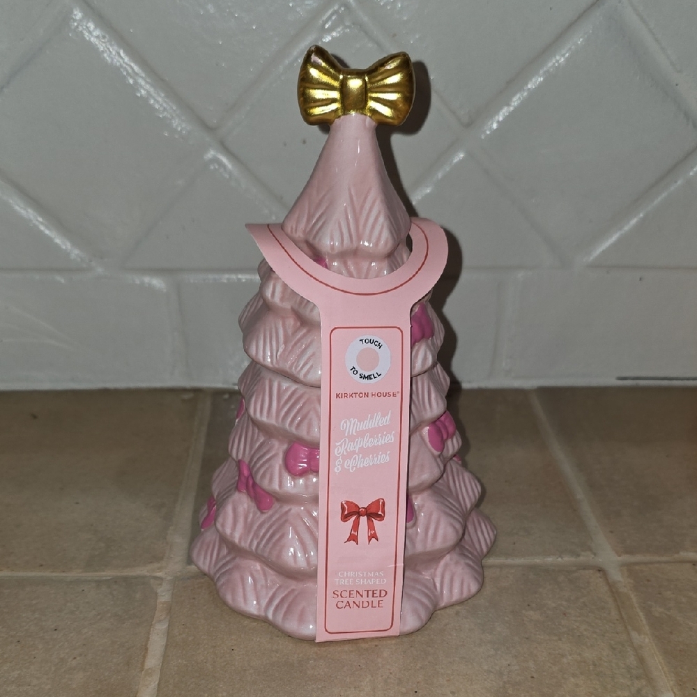 Kirkton House Pink Christmas Tree Scented Candle